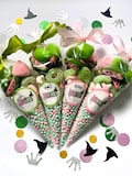 Wicked Themed Sweet Cones: Personalised Elphaba & Glinda Sweets