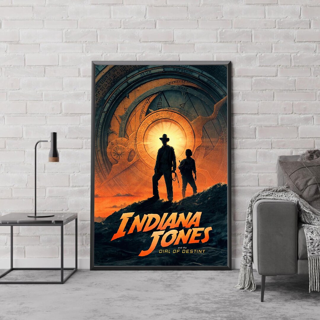 Indiana Jones and the Dial of Destiny Movie Poster, Classic Movie Art — free download