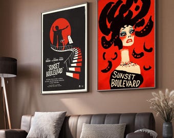 サンセット大通り クラシック映画ポスター - 映画ファンコレクターズ