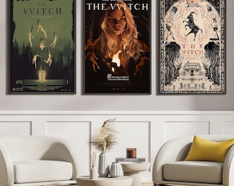 The Witch Movie Poster, Classic Movie Art, Fantasy Movie Print, Film Lover Gift, Canvas Poster, Home Decor