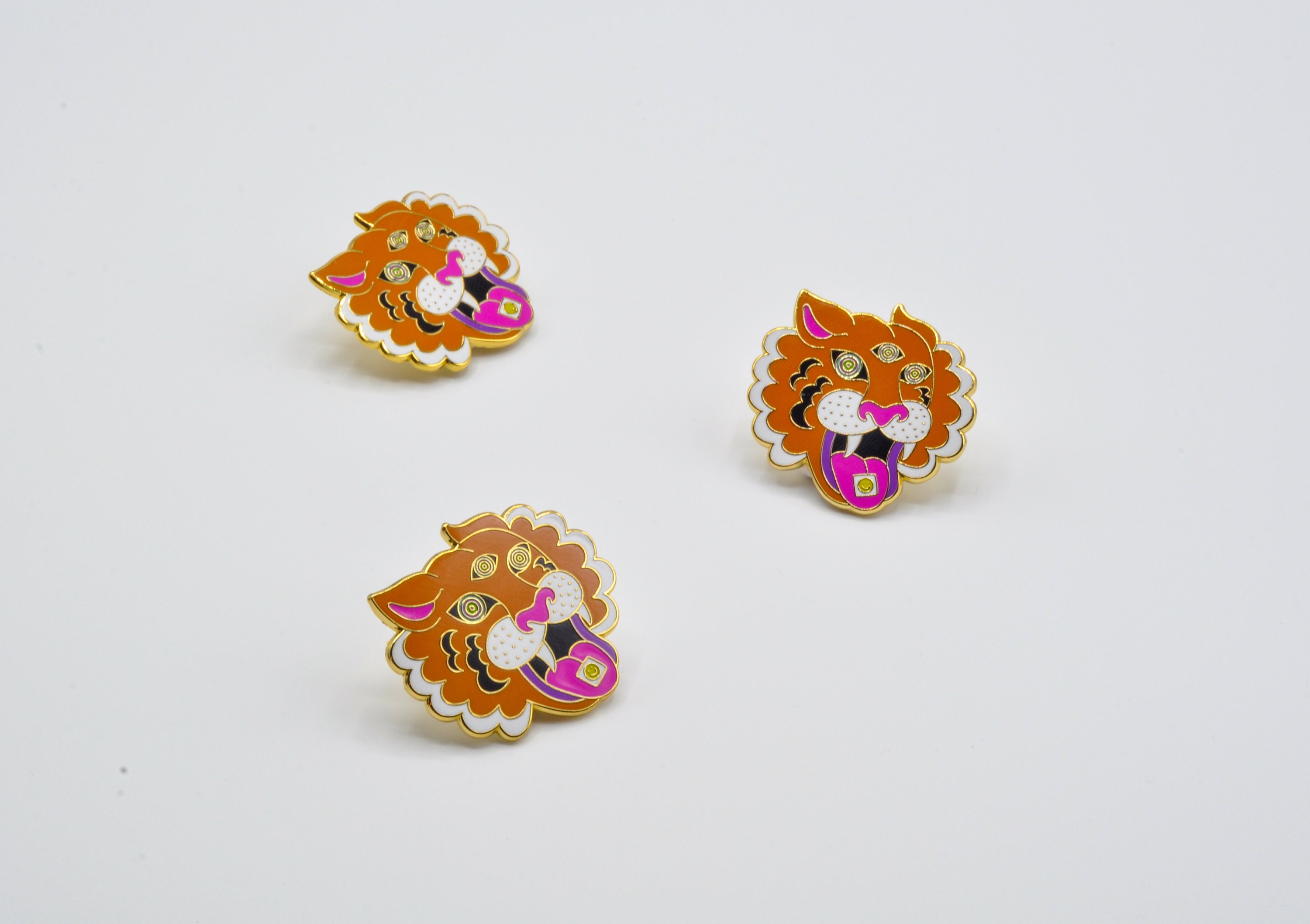 Tiger Ripper Pin Trippin' Tiger Hard Enamel Pin - Etsy