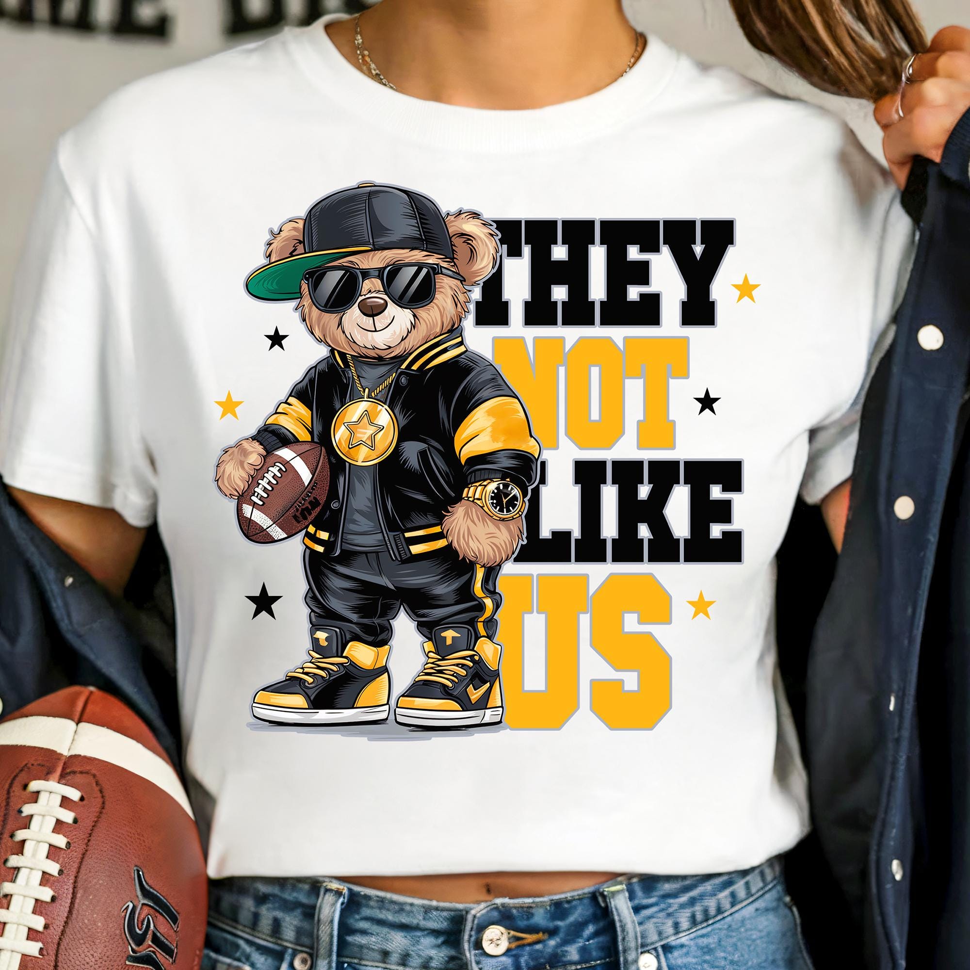 Steelers Football Sublimation Transfer – Ready To Press, Made In Texas, Hiipoo/A-Sub - View #2