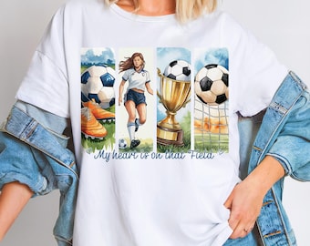 Watercolor Soccer PNG Soccer Game Day Shirt Soccer Mom PNG Sport Mama Soccer Design Sublimation Player Soccer Girl Team Gift Print Download