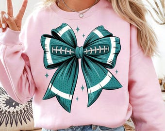 Philadelphia voetbal coquette boog png Eagles Game Day voetbalshirt moeder png sport sublimatie ontwerp vogel bende voetbalseizoen png PNGEgg