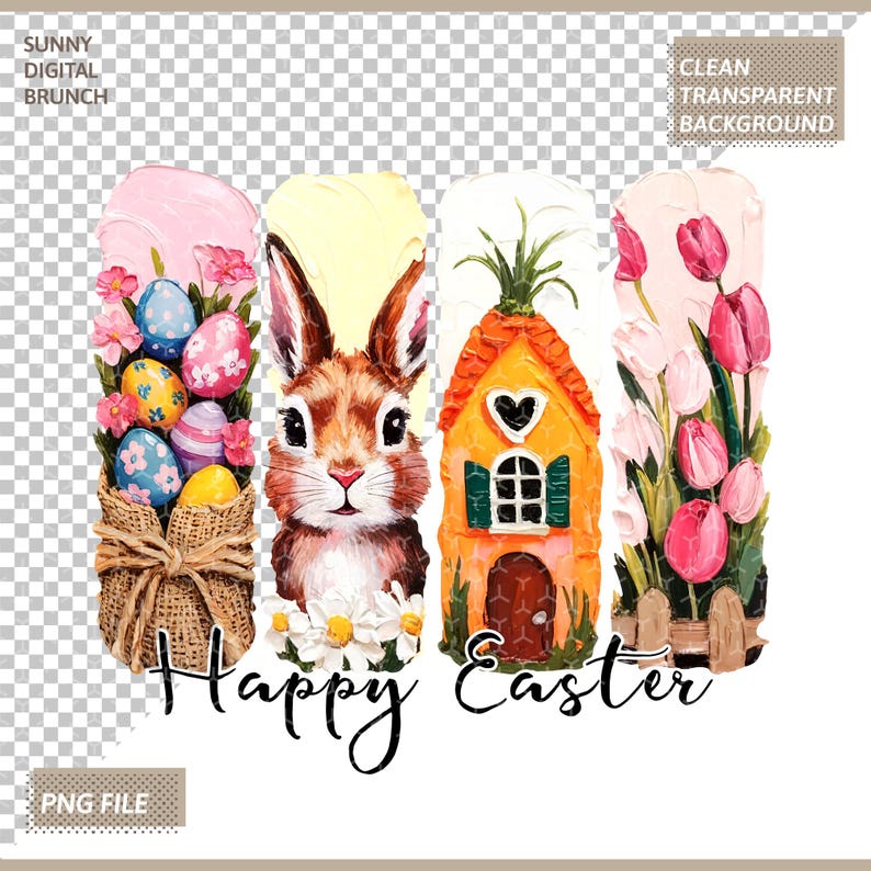 High-quality Happy Easter PNG digital download – preppy and trendy spring design for Easter crafts and seasonal apparel, ideal for family Easter shirts, Easter Girl and Easter Boy outfits, Easter Mama PNG, and Spring Dad gifts. Perfect for trendy Easter PNG projects, bunny and rabbit themes, festive spring décor, and Easter season designs. Ready for sublimation, DTF printing, POD, and DIY spring projects for kids, women, and men.