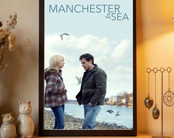 Locandina del film Manchester by the Sea, stampa su tela di alta qualità, decorazione per la casa, arte da parete