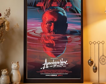 Locandina del film Apocalypse Now, stampa su tela di alta qualità, decorazione per la casa, arte da parete.