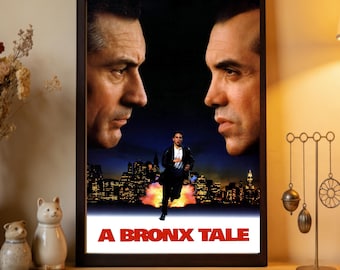 Locandina del film Bronx Tale, stampa su tela di alta qualità, decorazione per la casa, arte da parete
