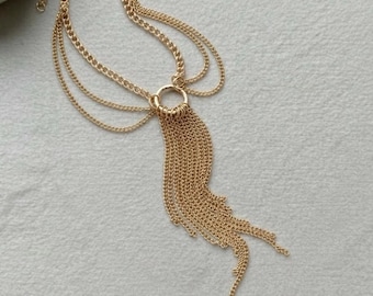 Handmade Gold Chain Foot Jewelry – Elegant Beach Accessory, Minimalist Design