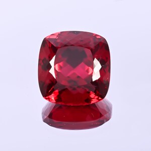 AAA Flawless Blood Red Mozambique Ruby Loose Cushion Cut Gemstone, 40.65 Carat making Pendant 19 MM Personalized Gifts