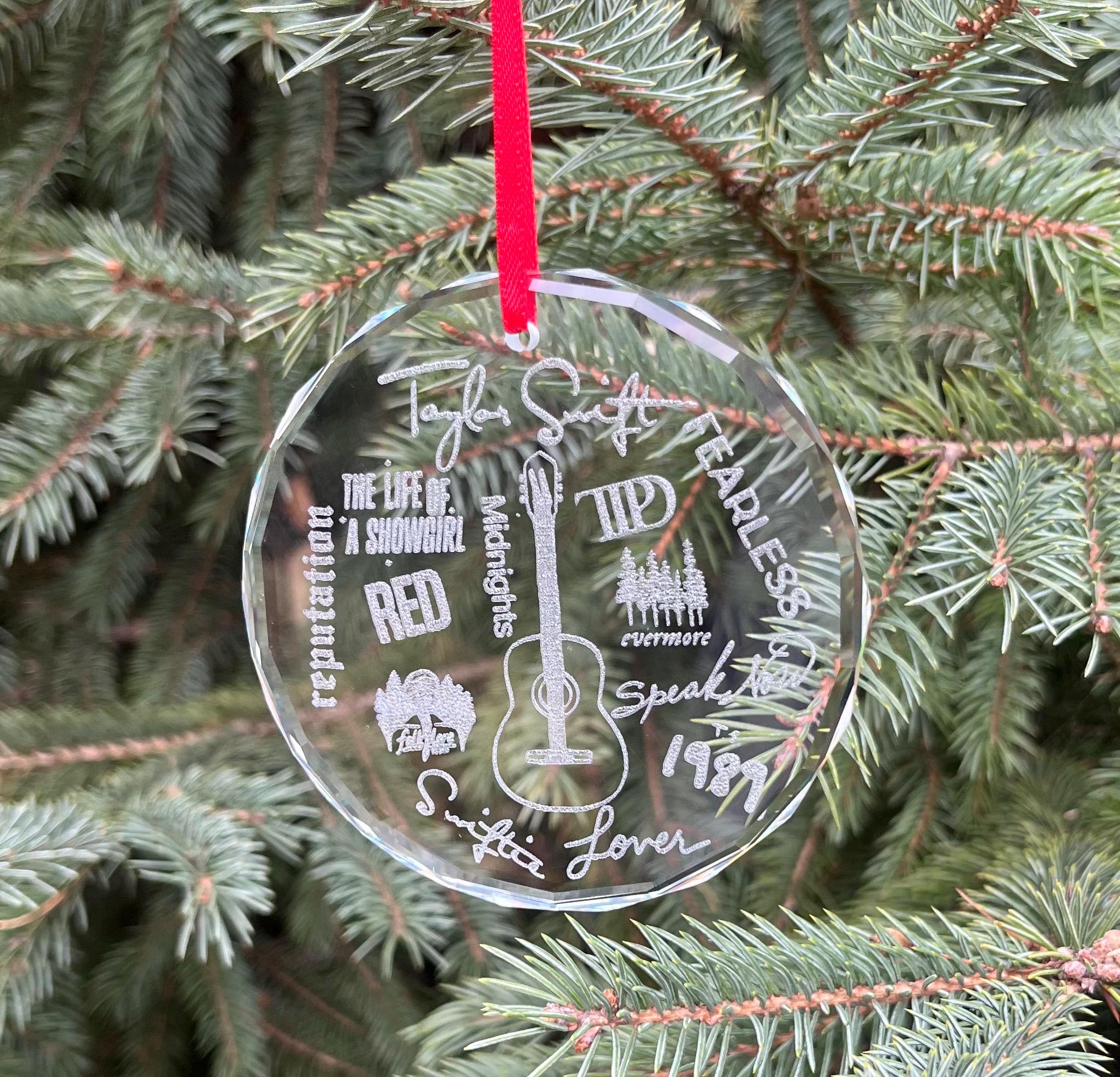 Taylor's Swift Christmas Ornament - Etsy Canada