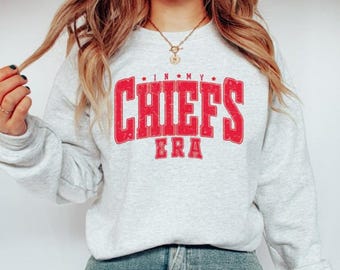 Sweat-shirt Chiefs Era - Pull Kansas City Football Design, grandes tailles