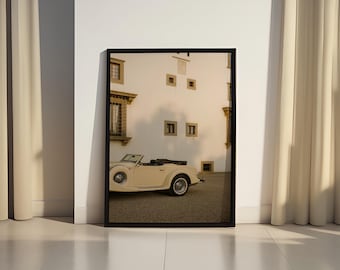 Classic Car Print | Old Money Aesthetic, Luxury Wall Art (Digital Download)