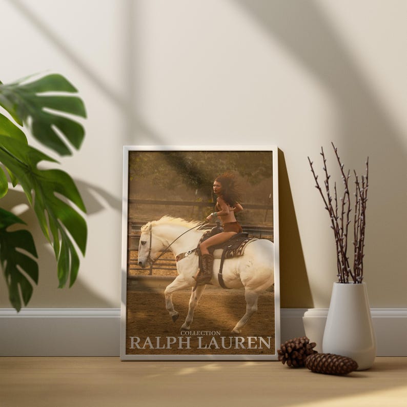 Ralph Lauren Fashion Print Vintage Equestrian Wall Art digital Ralph Lauren Fashion Print Vintage Equestrian Wall Art digital