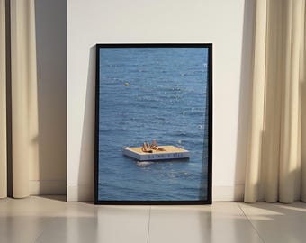 Old Money Aesthetic Print | Ocean View Wall Art (Digital Download)