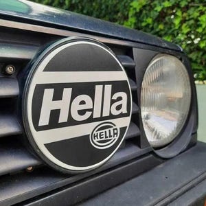 Hella フォグランプカバー 2個 VW Golf Mk2 Jetta Mk2 | グリル補助