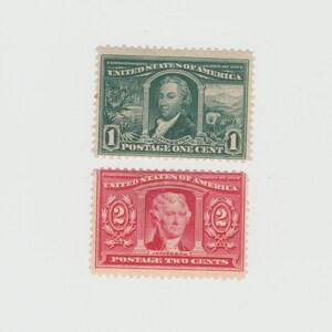 US Stamp Prices Scott Catalog 323 - 1c 1904 Louisiana Purchase