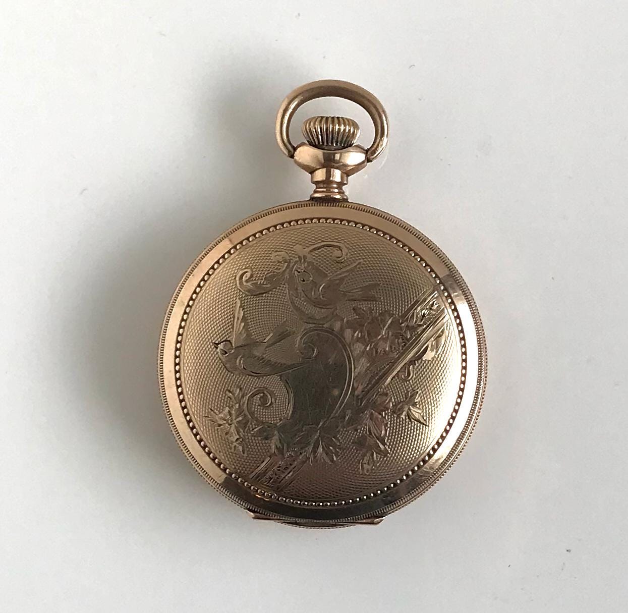 1921 Elgin 15 Jewel Cushion Case Wadsworth 14K GF Running WWI Era ΠΒΦ Elgin Mechanical (Manual) Cushion Wristwatches for sale | eBay main image 3