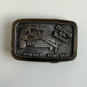 New Idea Farm Equipment Belt Buckle