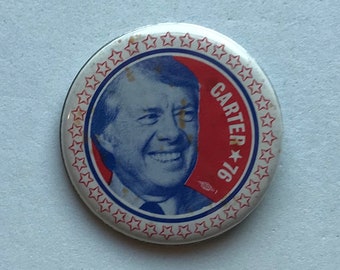 Jimmy Carter Presidential Campaign Button