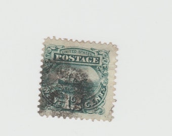 1869 S.S. Adriatic 12 Cent US Postage Stamp 117