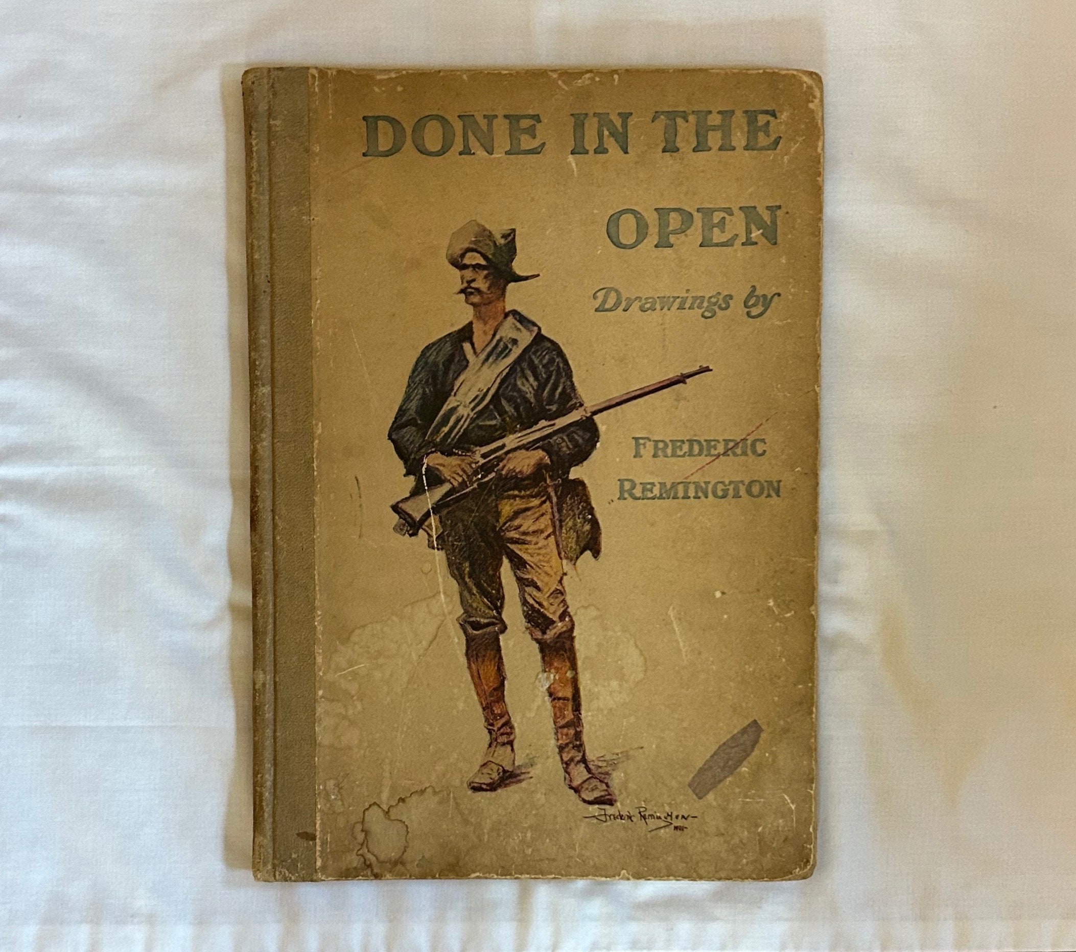 Done In The Open Drawings By Frederic Remington 1902