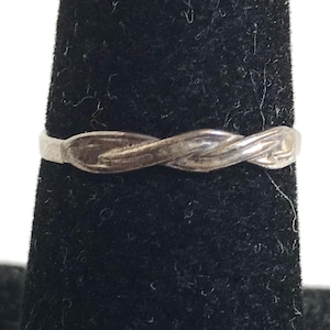 Sterling Silver Band Ring -Size 7
