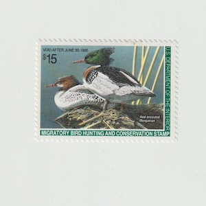 Mint 1994 15.00 Duck And Conservation Stamp RW61