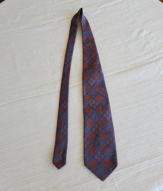 Vintage La Cravate Polyester Men's Necktie - image 3