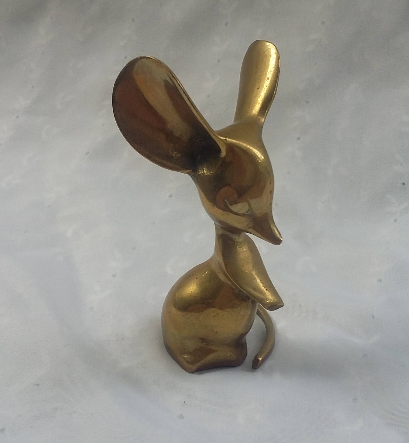 Brass Mouse Paperweight Etsy