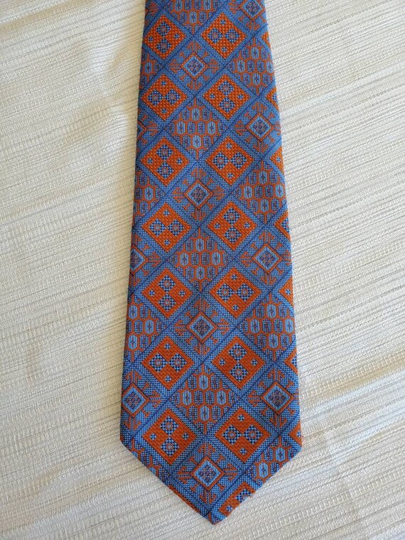 Vintage La Cravate Polyester Men's Necktie - image 5