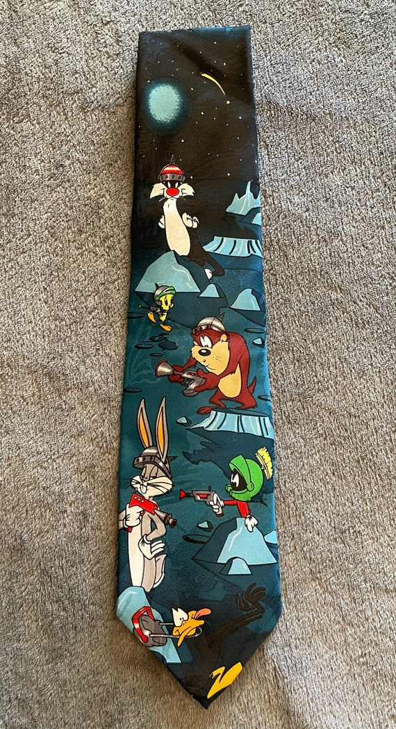 Vintage Looney Tunes Neck Tie