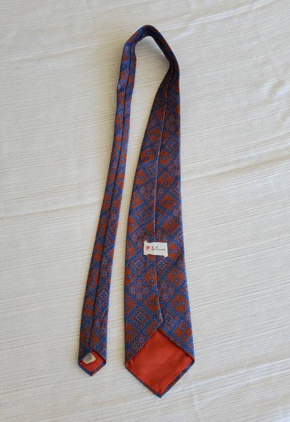 Vintage La Cravate Polyester Men's Necktie - image 6