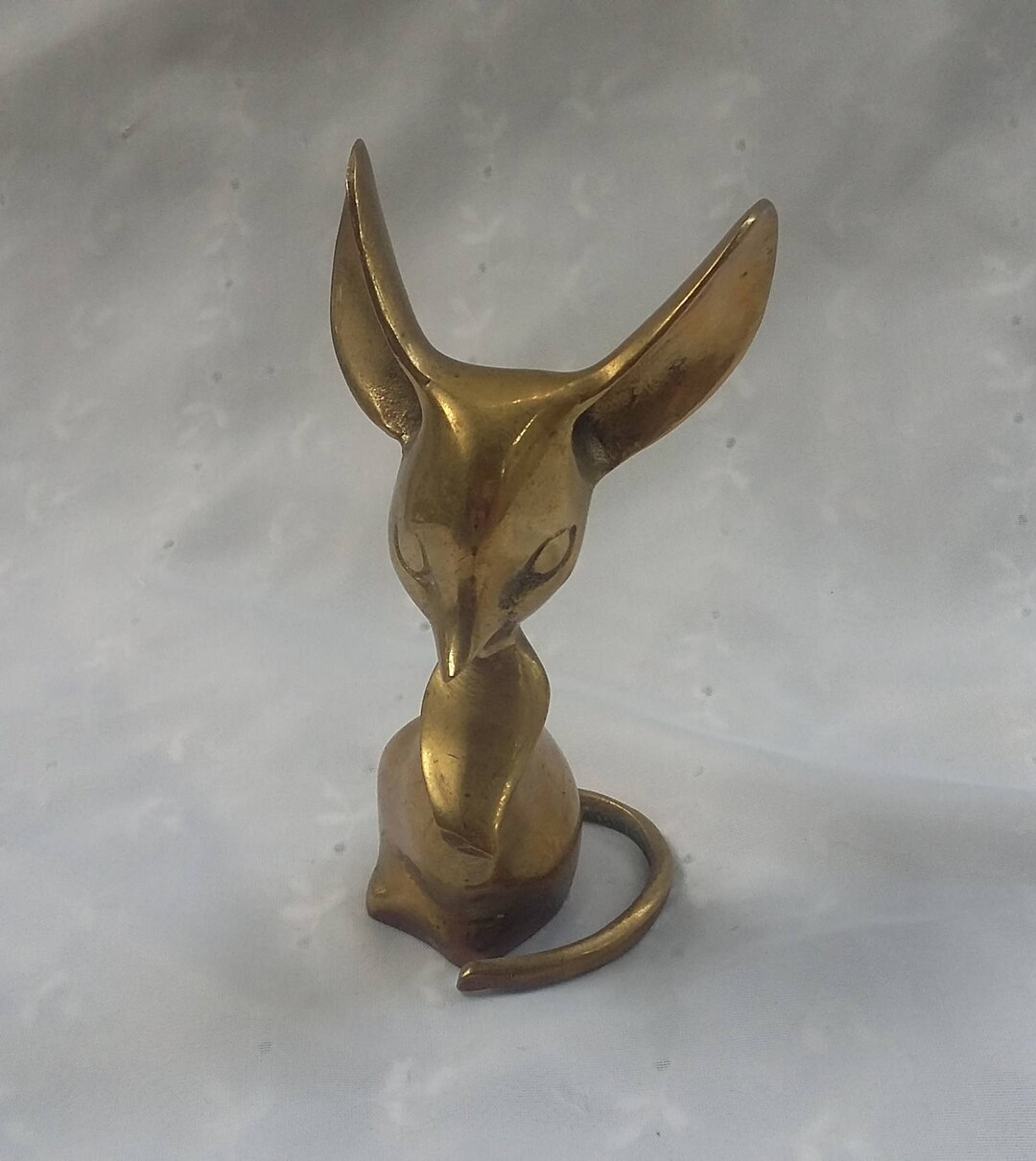 Brass Mouse Paperweight Etsy