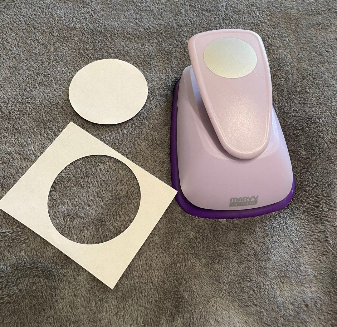 Circle Paper Punch Scrapbooking Craft Tool Etsy