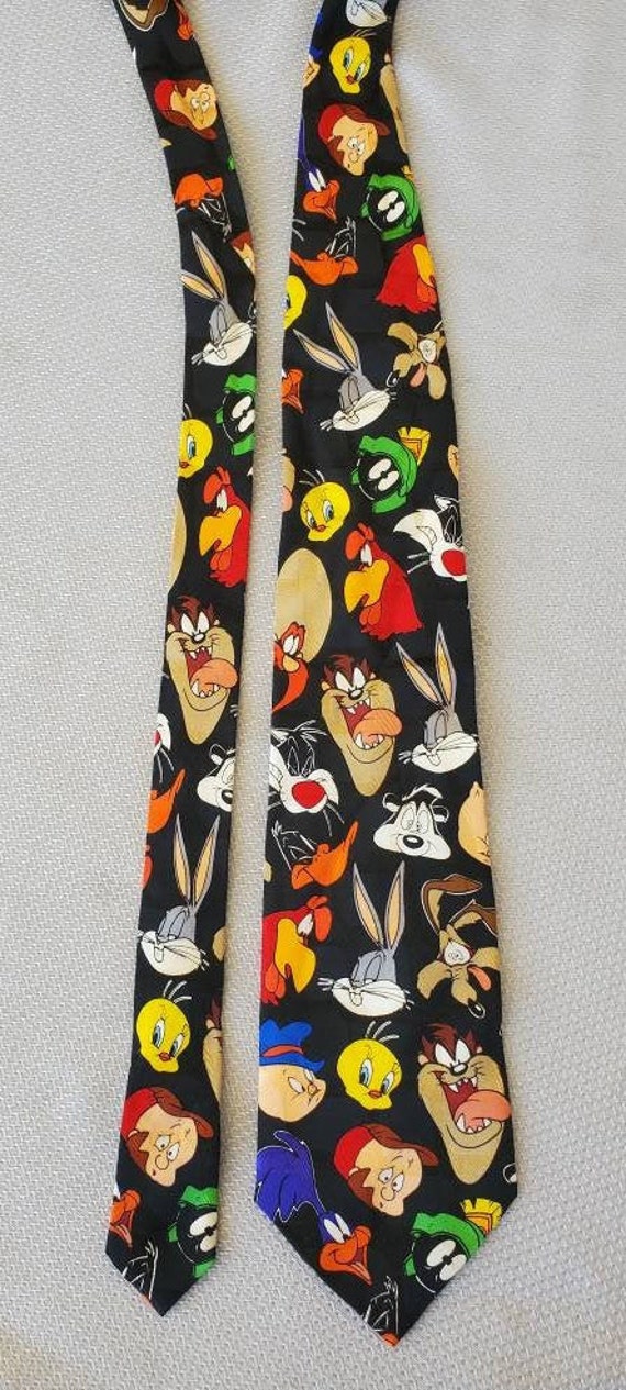 Looney Tunes Vintage Silk Tie