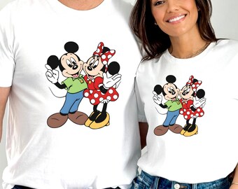 Mickey and Minnie Mouse Family Shirts, Disneyworld Group Tees