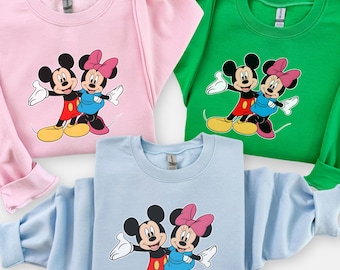 Mickey and Minnie Mouse Shirt, Disneyland Trip Tee