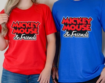 Personalized Mickey Mouse Family Trip Shirt