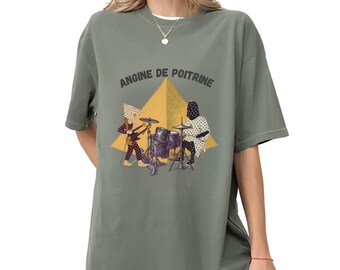 Angine De Poitrine Band T-shirt, Angine De Poitrine Tee - Etsy