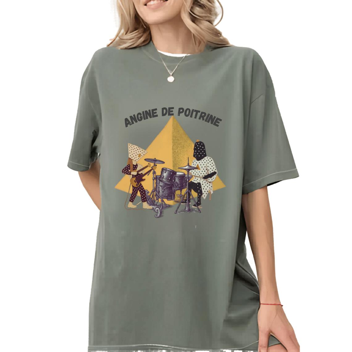Angine De Poitrine Band T-shirt, Angine De Poitrine Tee - Etsy