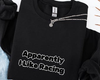 Grappig motorsport-T-shirt, blijkbaar hou ik van racen grafisch T-shirt