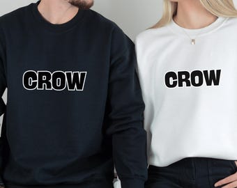 Funny Crow Shirt: Moonlit Raven Unisex T-Shirt, Autumn Style