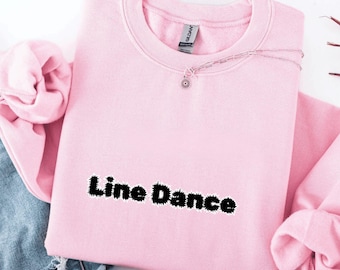 Line Dance Gildan Tee – Western Graphic Unisex Sweatshirt