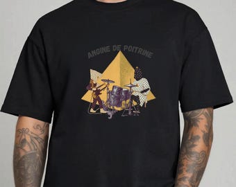 Angine De Poitrine Band T-shirt, Angine De Poitrine Tee - Etsy