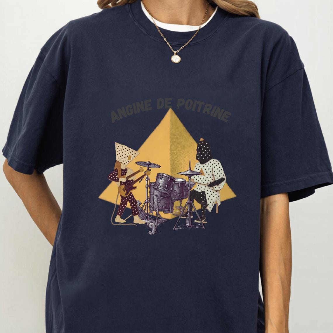 Angine De Poitrine Band T-shirt, Angine De Poitrine Tee - Etsy