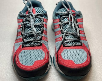 Columbia Techlite waterproof hiking shoes.
