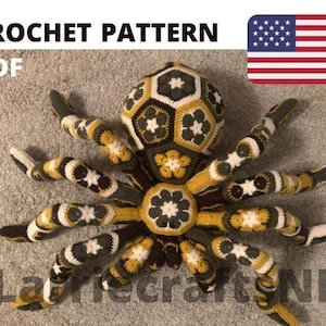 かぎ針編みのタランチュラ - Etsy 日本