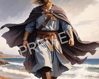Harald Greycloak - King of Norway | 300 DPI 7200×10800 - Etsy