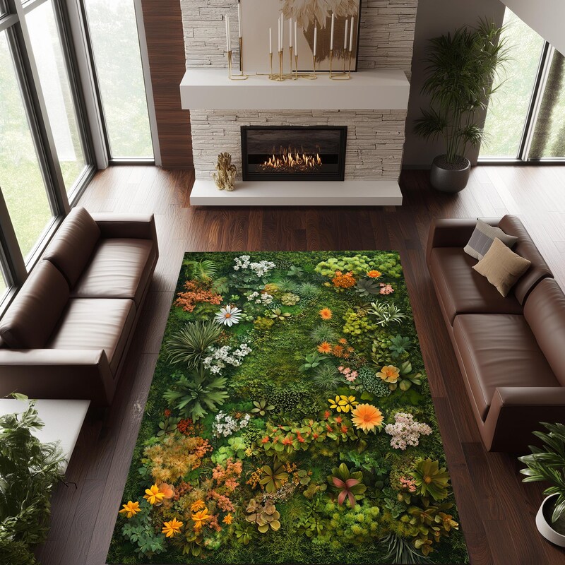 Moss Rug - Etsy